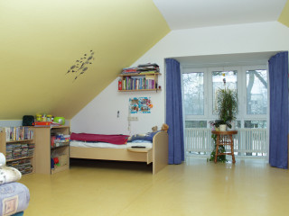 Foto: Wohnstätte Syratal in Kauschwitz - Bewohnerzimmer Dachgeschoss